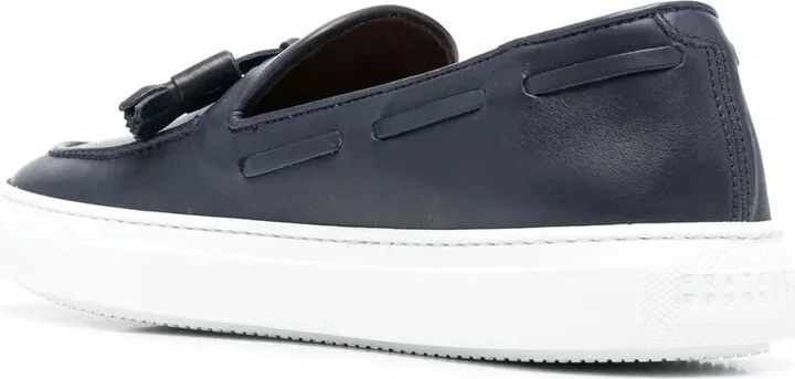 Tassel-Detail Leather Boat Shoes - Image 3