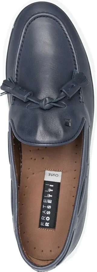 Tassel-Detail Leather Boat Shoes - Image 4