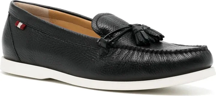Tassel-Detail Leather Loafers - Image 2