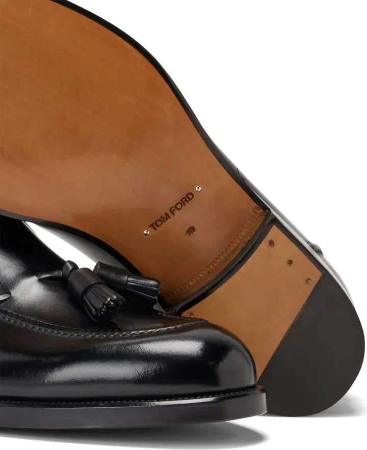 Tassel-Detail Leather Loafers - Image 4