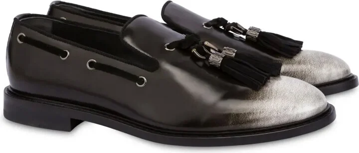Tassel-Detail Leather Loafers - Image 2