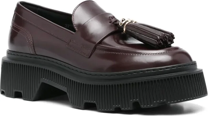 Tassel-Detail Leather Loafers - Image 2