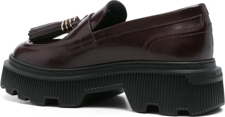 Tassel-Detail Leather Loafers - Image 3