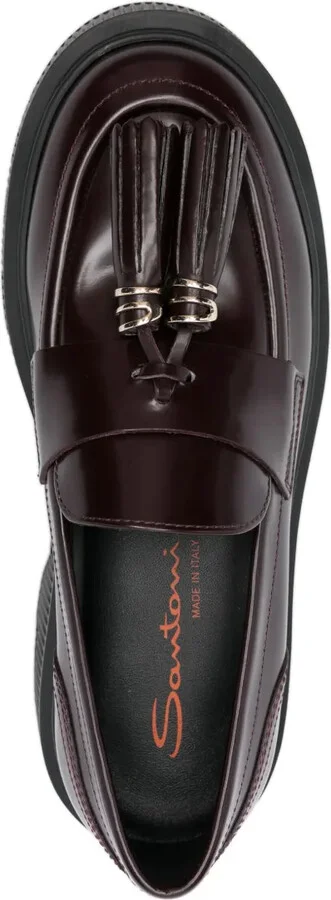 Tassel-Detail Leather Loafers - Image 4