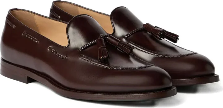 Tassel-Detail Leather Loafers - Image 2