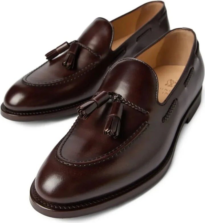 Tassel-Detail Leather Loafers - Image 4