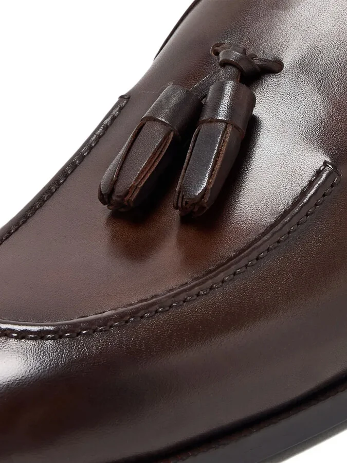 Tassel-Detail Leather Loafers - Image 4
