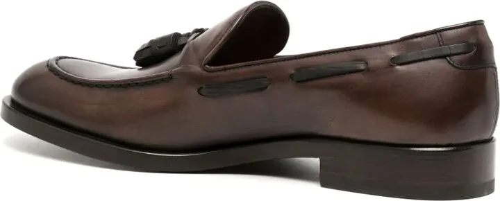 Tassel-Detail Leather Loafers - Image 3