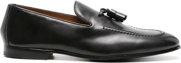 Tassel-Detail Leather Loafers