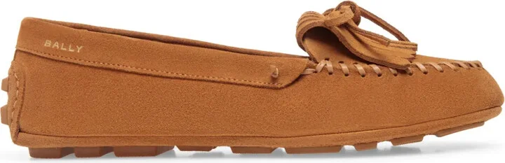 Tassel-Detail Leather Loafers