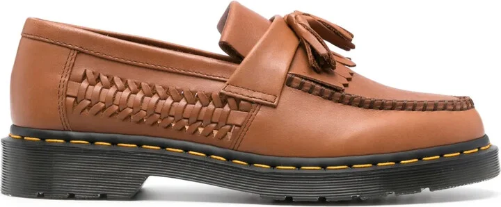 Tassel-Detail Leather Loafers