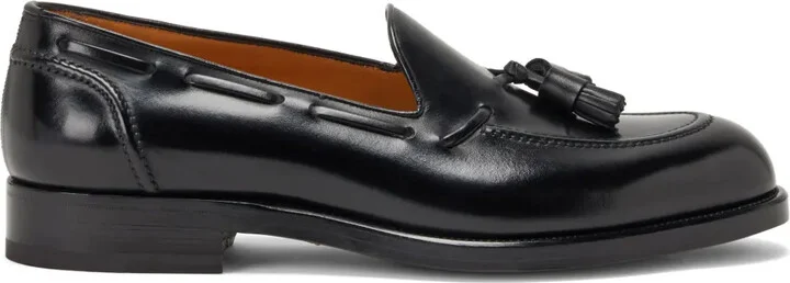 Tassel-Detail Leather Loafers
