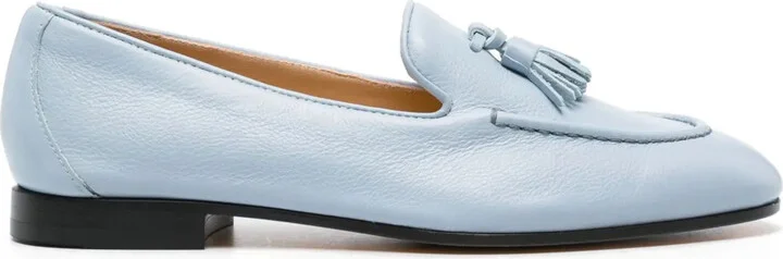 Tassel-Detail Leather Loafers