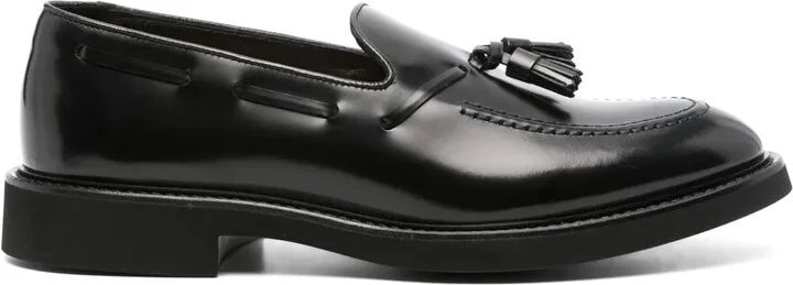 Tassel-Detail Leather Loafers
