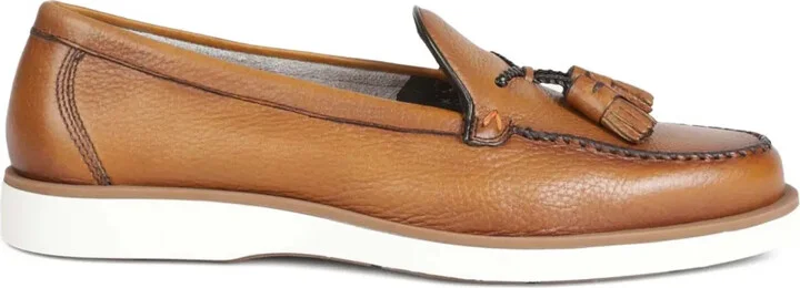 Tassel-Detail Leather Loafers