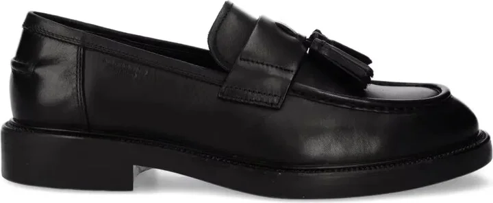 Tassel-Detail Leather Loafers