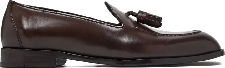 Tassel-Detail Leather Loafers