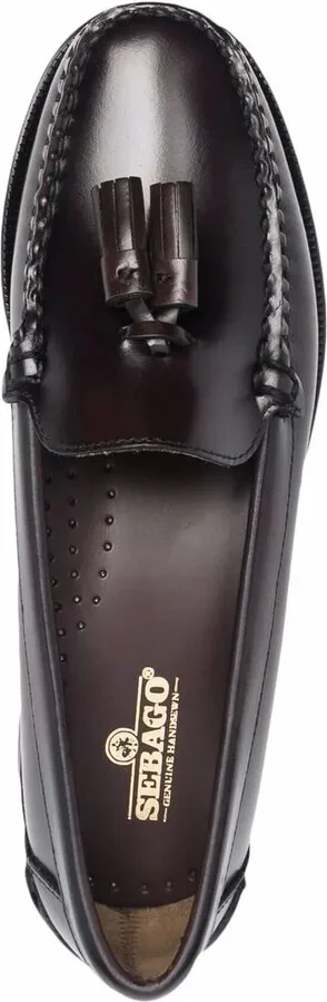 Tassel-Detail Leather Penny Loafers - Image 4