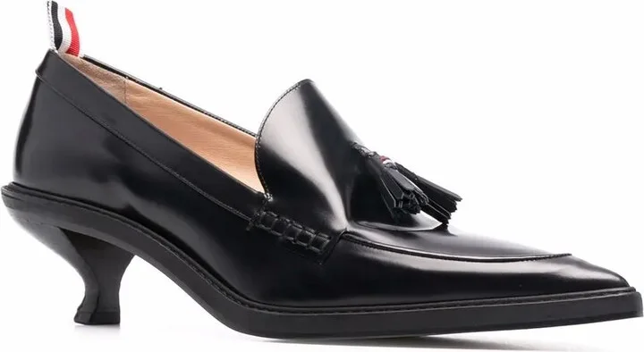 Tassel-Detail Pointed Loafers - Image 2
