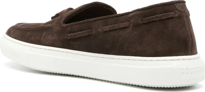 tassel-detail suede Boat shoes - Image 3