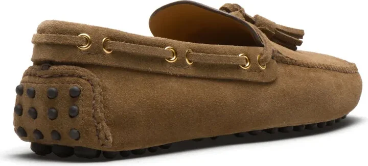 Tassel-Detail Suede Boat Shoes - Image 3
