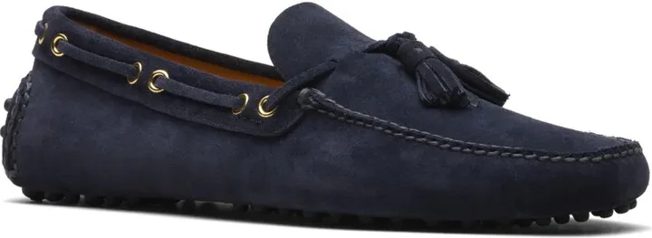 Tassel-Detail Suede Boat Shoes - Image 2