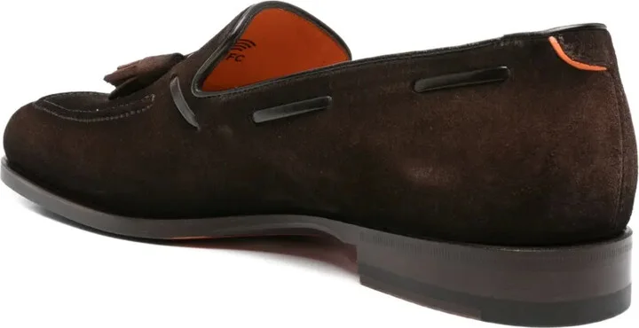 Tassel-Detail Suede Boat Shoes - Image 3