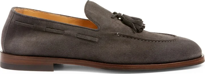 Tassel Detail Suede Loafer - Image 3