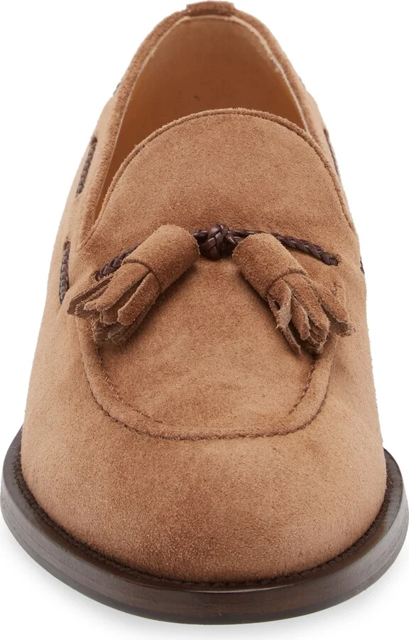 Tassel Detail Suede Loafer - Image 4