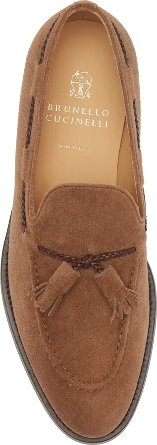 Tassel Detail Suede Loafer - Image 5