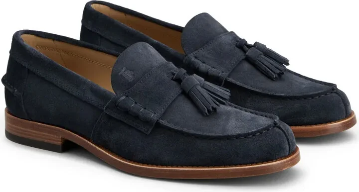 Tassel-Detail Suede Loafers - Image 2