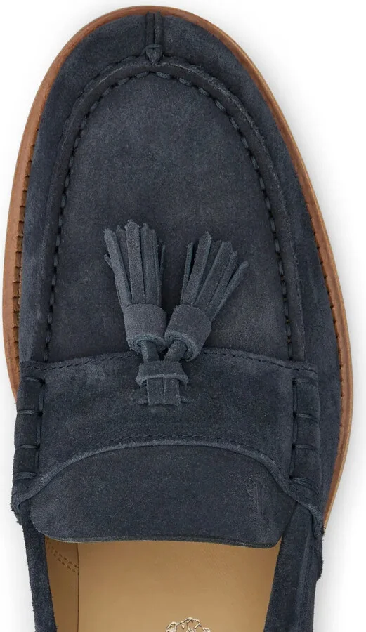 Tassel-Detail Suede Loafers - Image 5