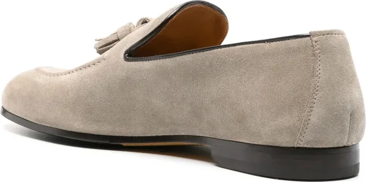 Tassel-Detail Suede Loafers - Image 3