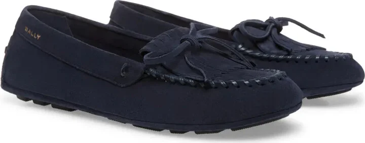 Tassel-Detail Suede Loafers - Image 2