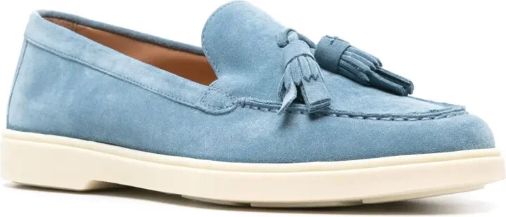 Tassel-Detail Suede Loafers - Image 2