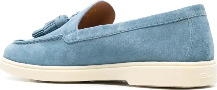 Tassel-Detail Suede Loafers - Image 3