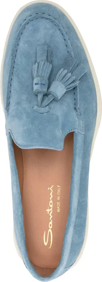 Tassel-Detail Suede Loafers - Image 4