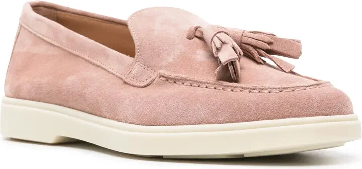 Tassel-Detail Suede Loafers - Image 2