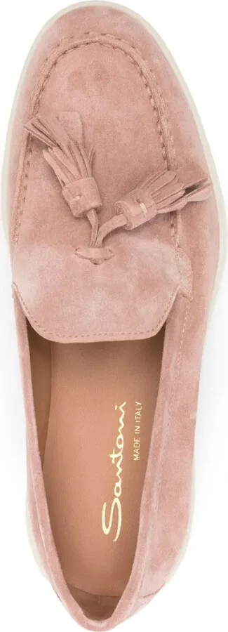 Tassel-Detail Suede Loafers - Image 4