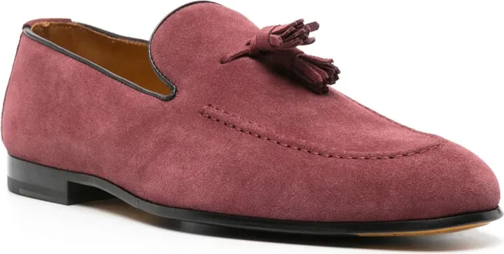 Tassel-Detail Suede Loafers - Image 2