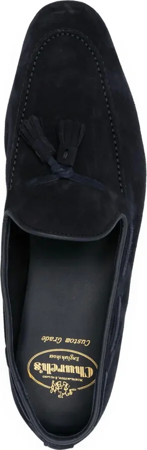 Tassel-Detail Suede Loafers - Image 4