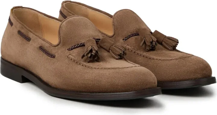 Tassel-Detail Suede Loafers - Image 2