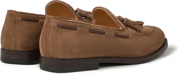 Tassel-Detail Suede Loafers - Image 3
