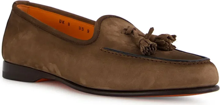 Tassel-Detail Suede Loafers - Image 2