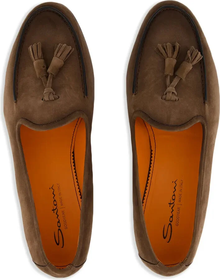 Tassel-Detail Suede Loafers - Image 4