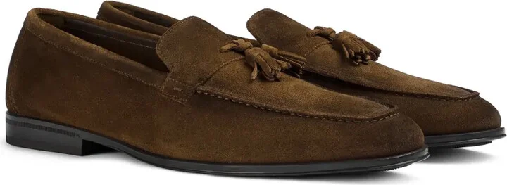 Tassel-Detail Suede Loafers - Image 2