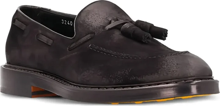 Tassel-Detail Suede Loafers - Image 4