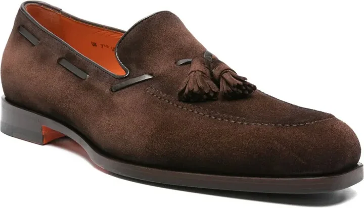 Tassel-Detail Suede Loafers - Image 2