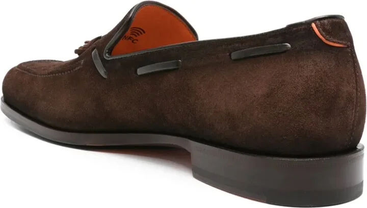 Tassel-Detail Suede Loafers - Image 3