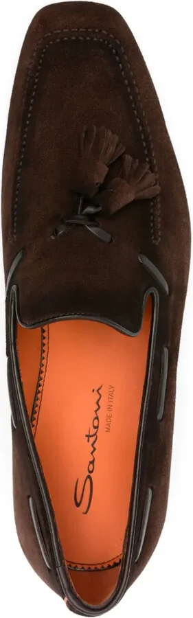 Tassel-Detail Suede Loafers - Image 4